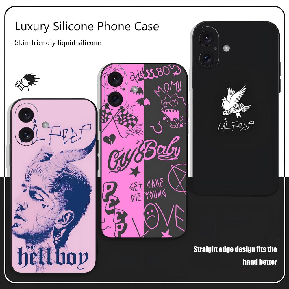 Phone Cases Xs Iphone - L-Lil Peep Beroemde Ster Populaire Telefoonhoesje
