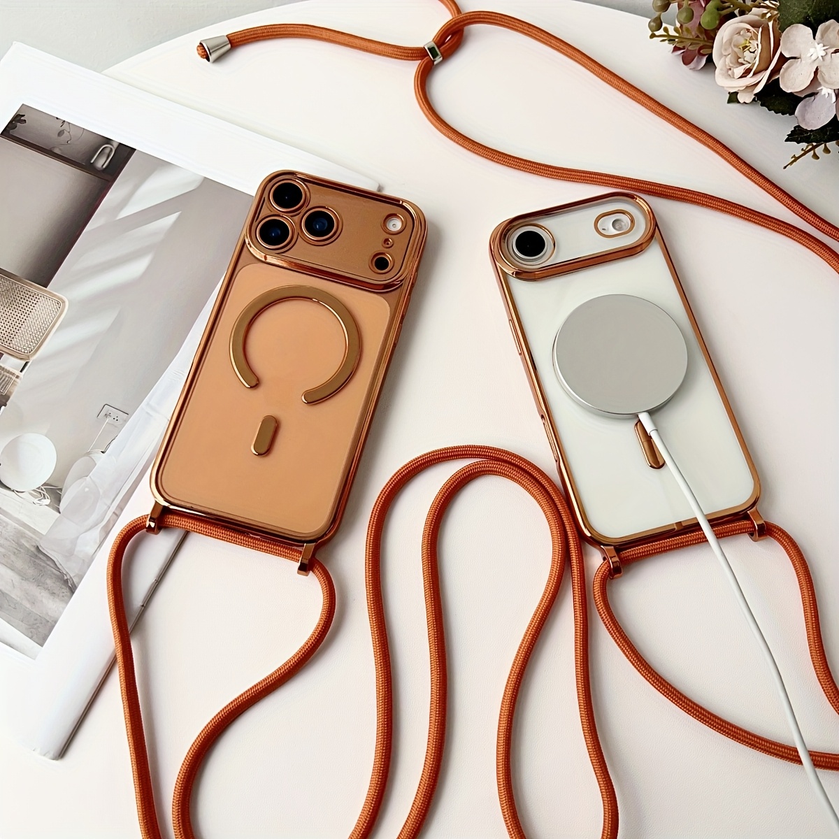 Phone Cases Expensive - Luxe Ketting Koord Touw Lanyard Plating