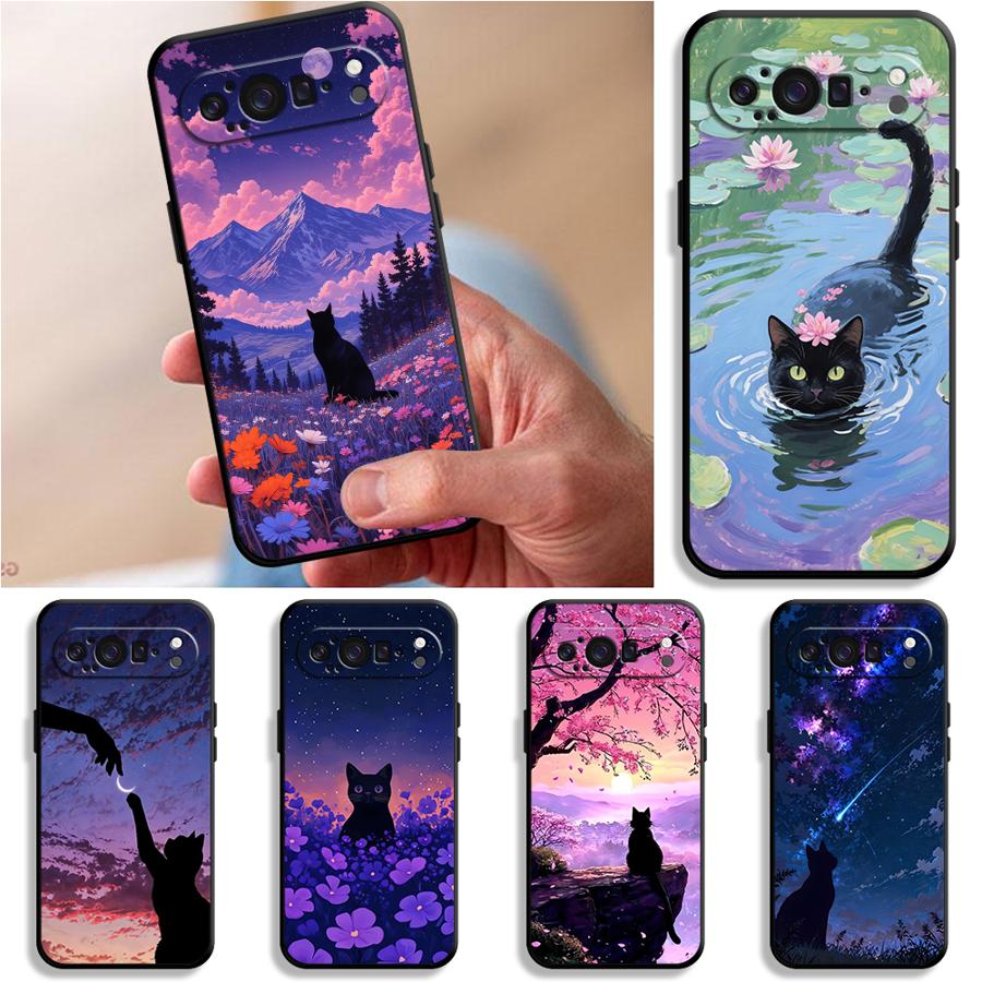 Phone Cases Cat - Funda Telefoon Cover Case voor Google