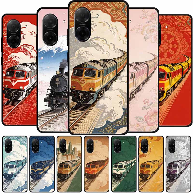 Phone Cases Eu - Redmi A5 hoesje 173mm Treinpatroon Zachte