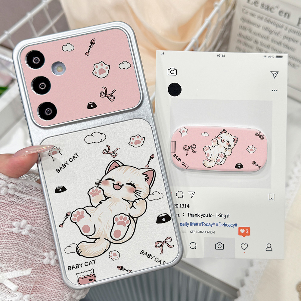Phone Cases Cat - Cartoon schattige kat telefoonhoesje voor Samsung