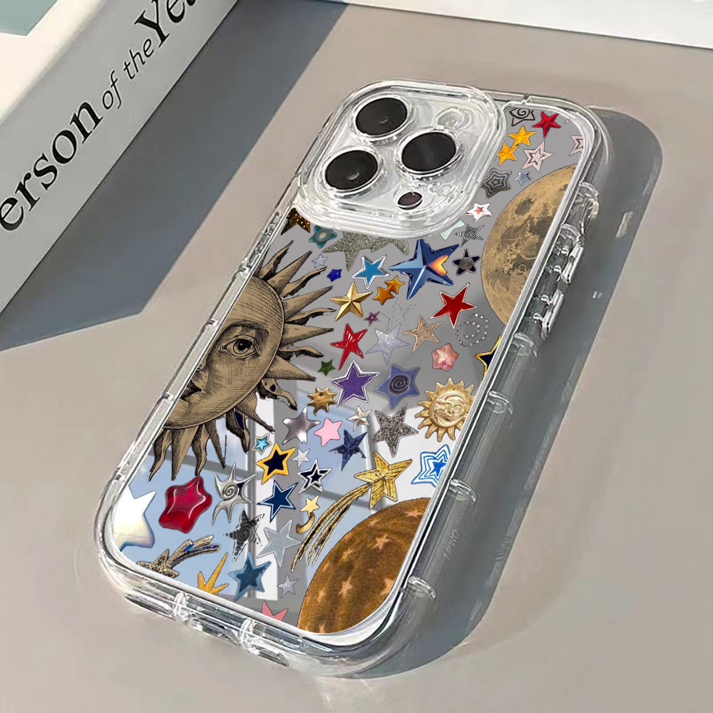 Phone Cases Expensive - Hemelse Gouden Glitter Spiegel Telefoonhoesje voor