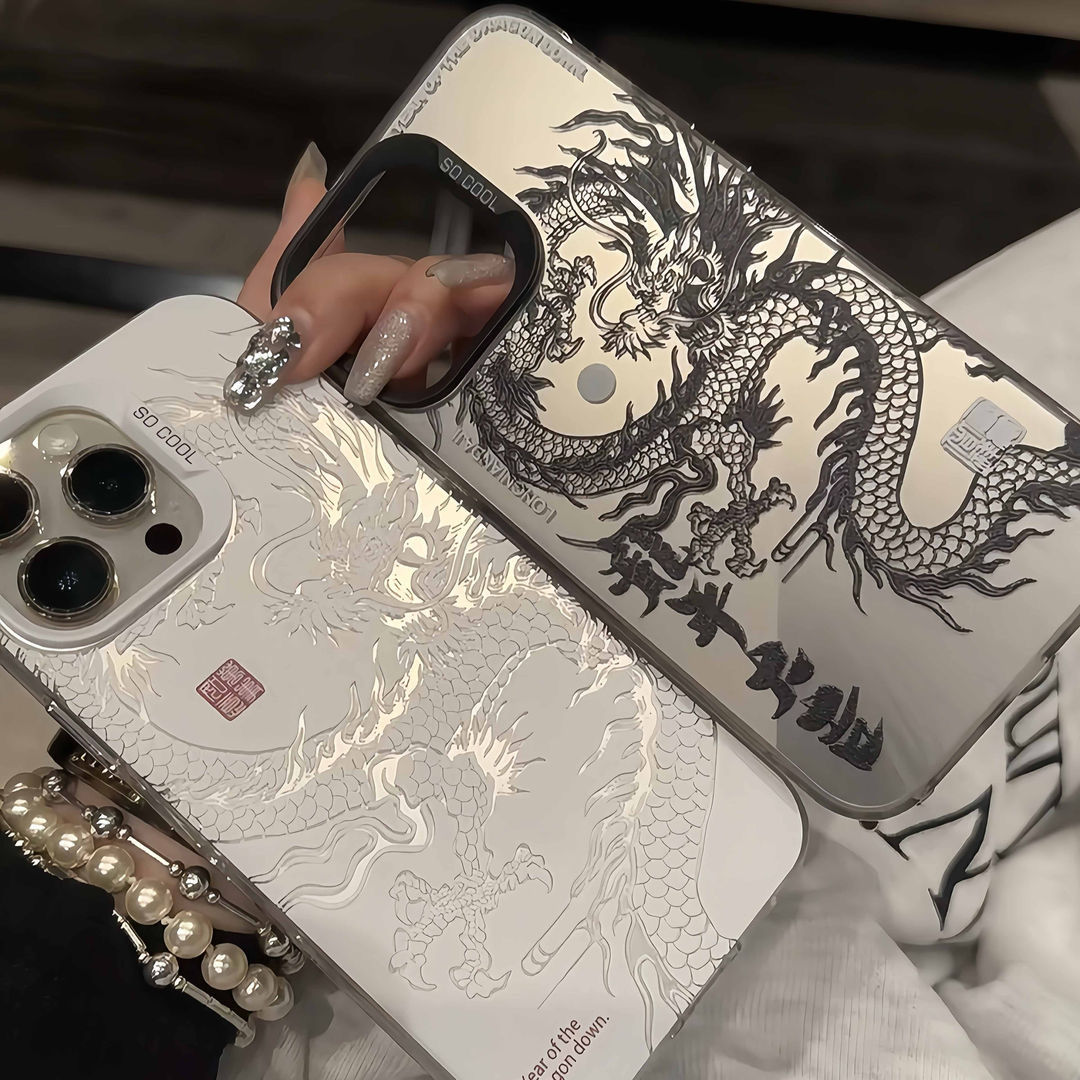 Phone Cases Expensive - Supercoole Chinese Loong telefoonhoes voor iPhone