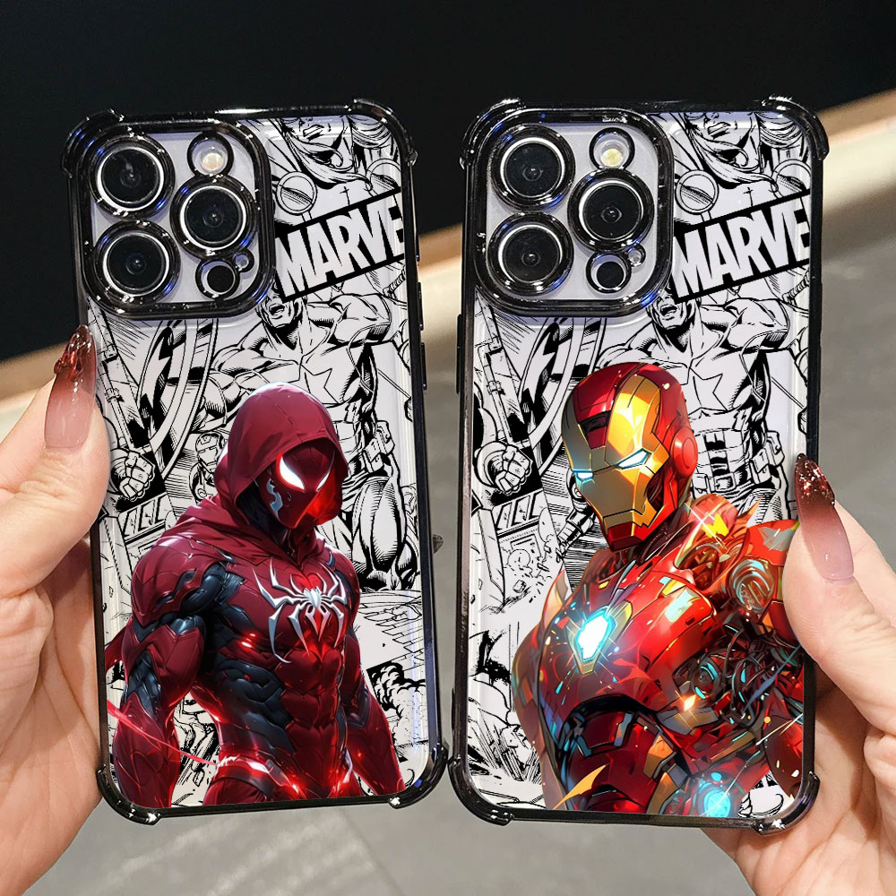 Phone Cases Expensive - Iron Spider-Man Captain America Luxe hoesje