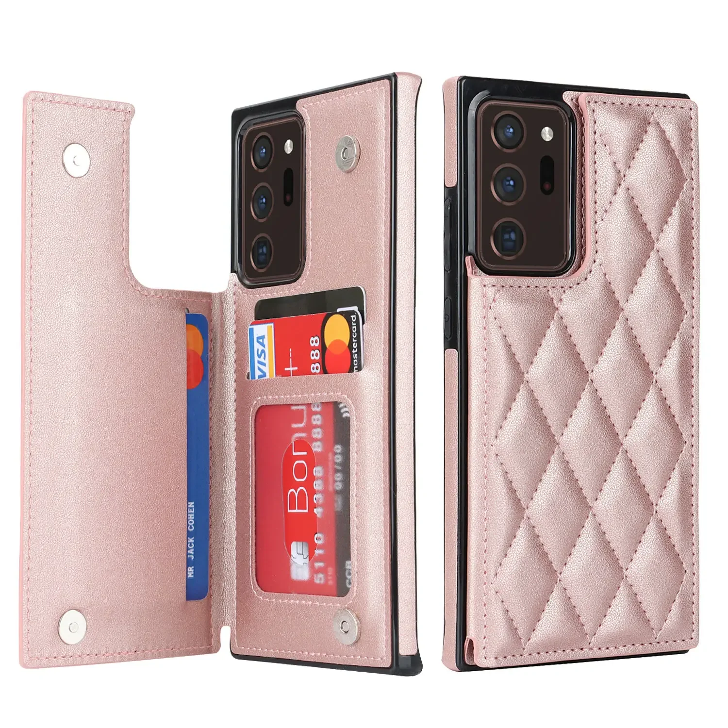 Leather Folio Wallet Case - Voor Samsung Galaxy Note 10 Plus