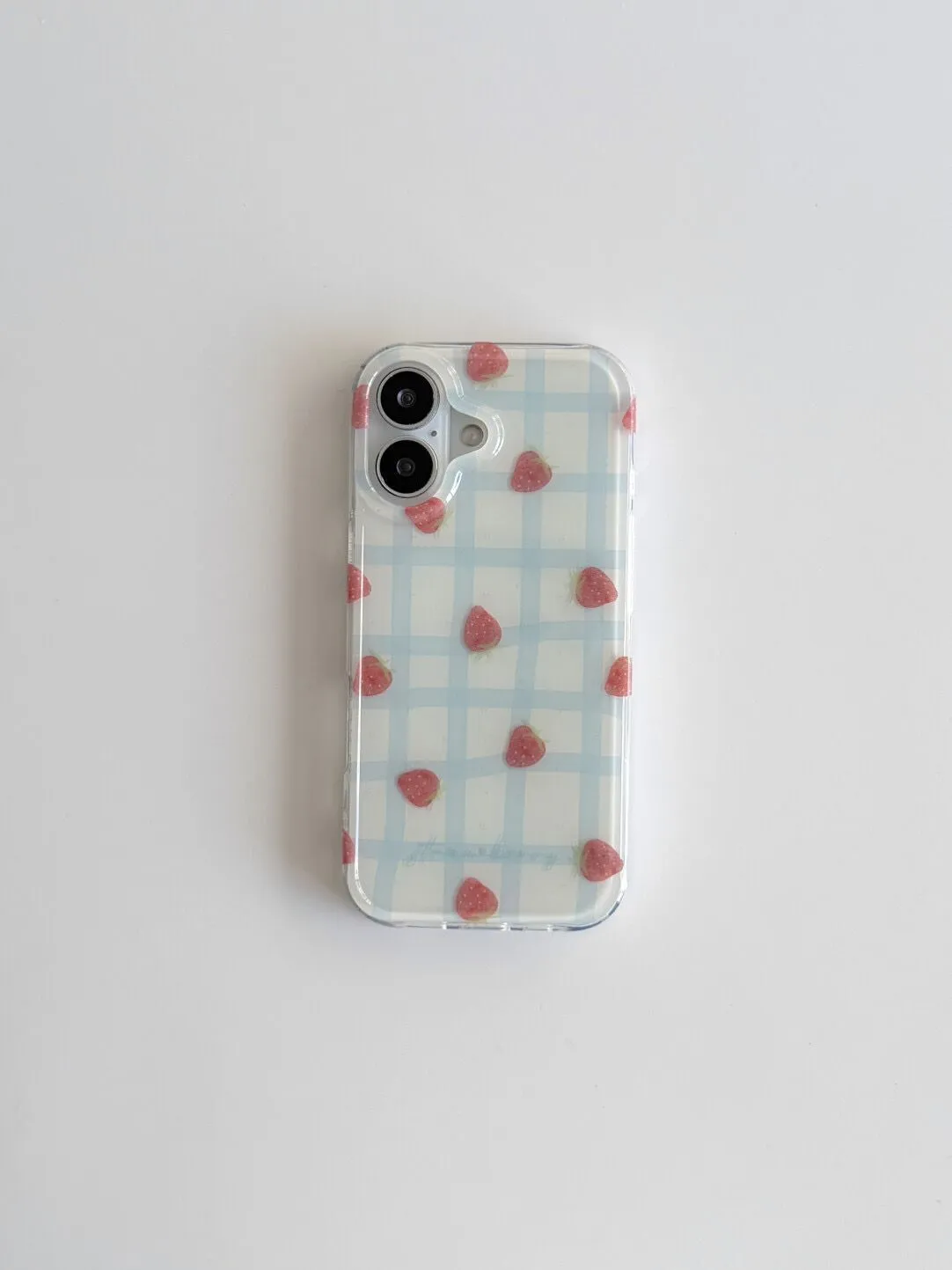 Phone Cases Expensive - Luxe IMD telefoonhoesje met fris blauw