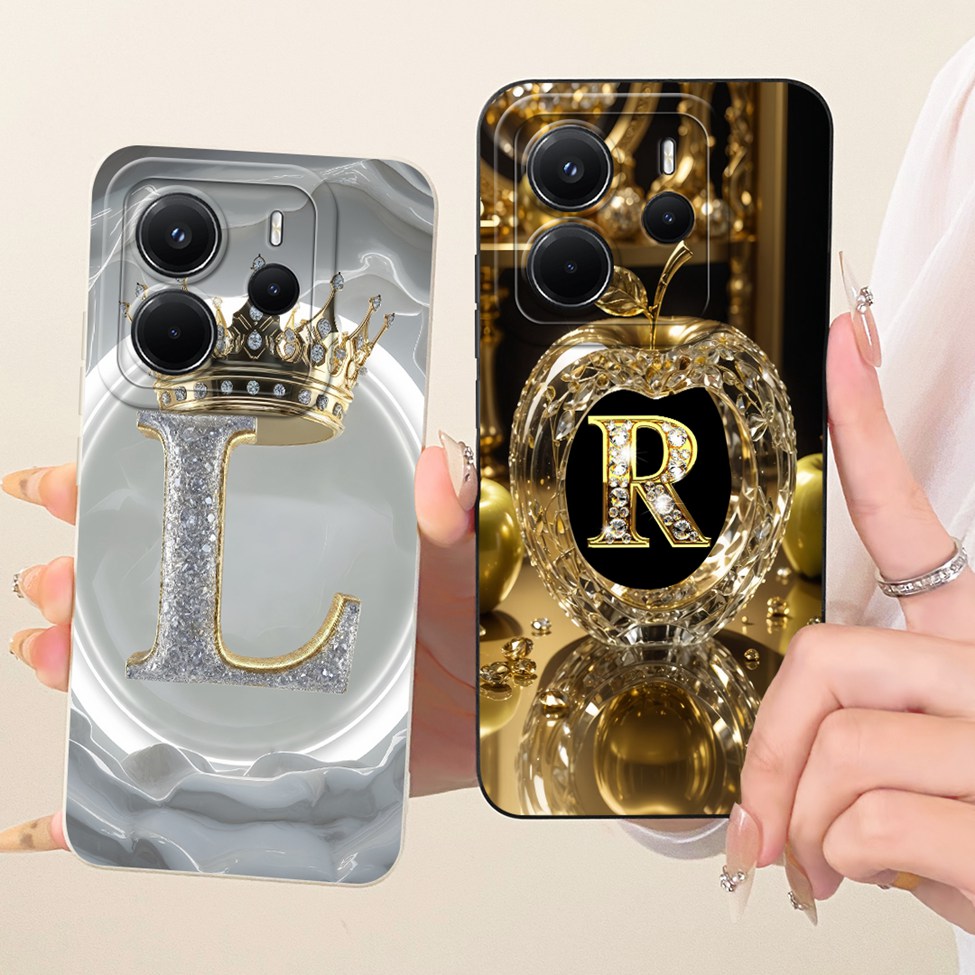 Luxe hoesje met letters en kro - Phone Cases Eu recensie en prijs