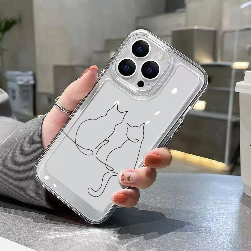 Schattige Line Cat Anti-drop T - Phone Cases Cat recensie en prijs