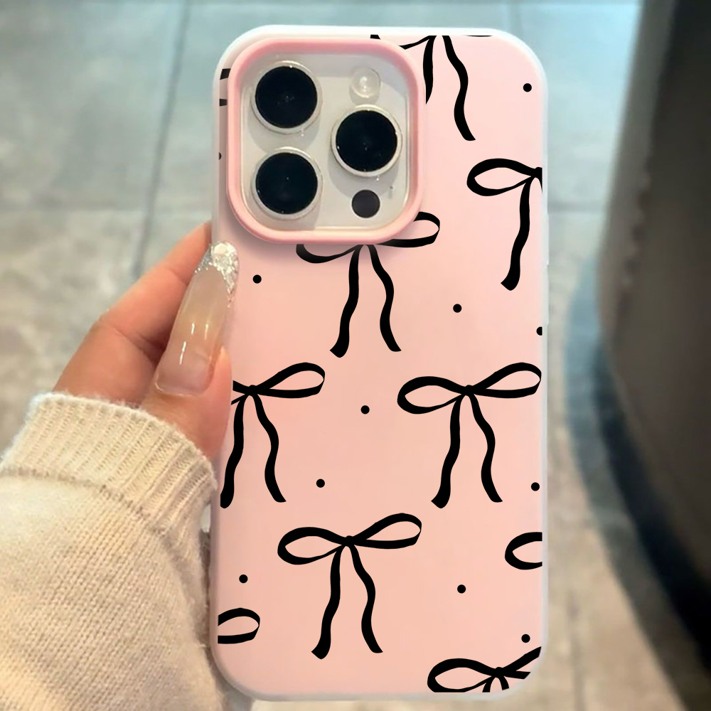 INS Grote Zwarte Strikpatroon  - Phone Cases Xiaomi 15T recensie en prijs