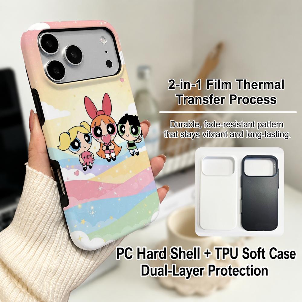 Anime P-Powerpuff Girls Telefo - Phone Cases Anime recensie en prijs
