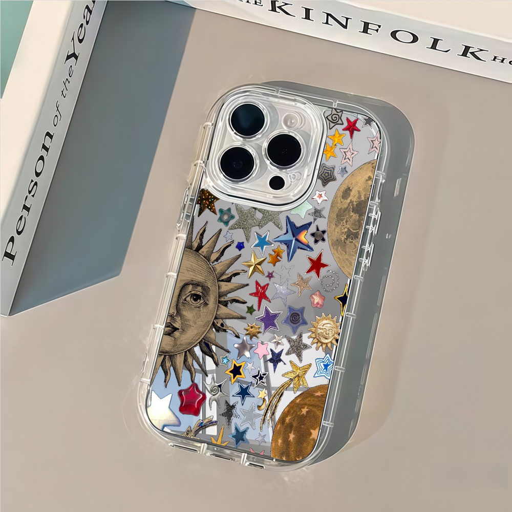 Hemelse Gouden Glitter Spiegel - Phone Cases Expensive recensie en prijs