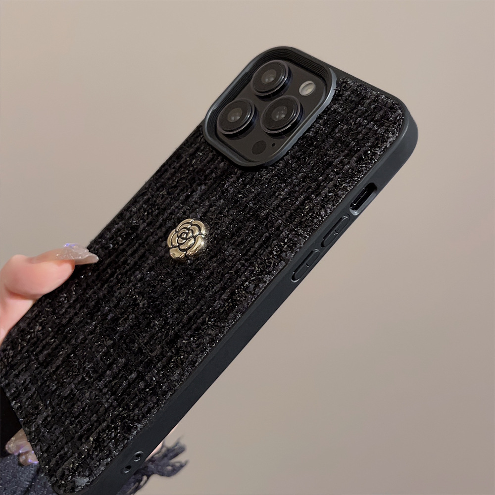 Luxe 3D gouden camelia bloemen - Phone Cases Expensive recensie en prijs