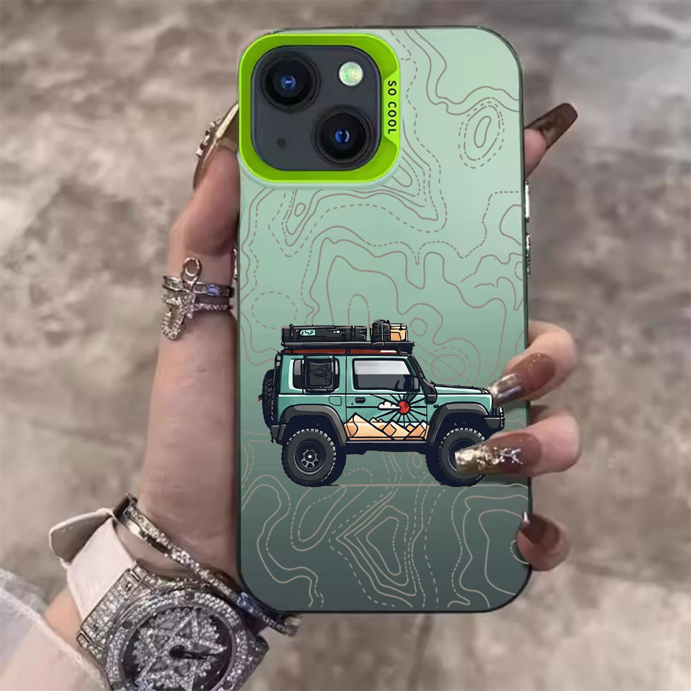 Simpele autopatroon telefoonho - Phone Cases Xs Iphone recensie en prijs