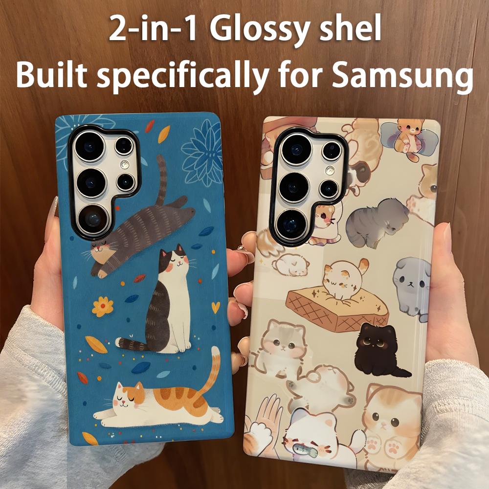 Leuke kat telefoonhoes 2-in-1  - Phone Cases Cat recensie en prijs